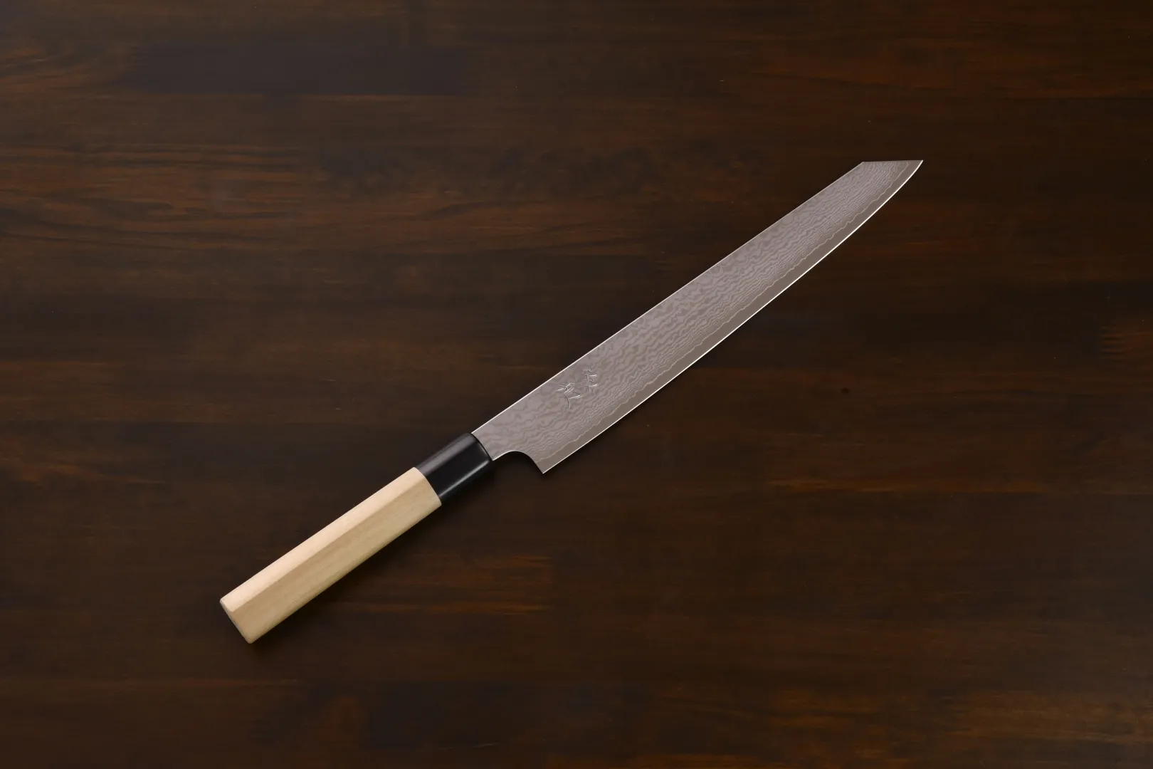 多和 VG10ダマスカス 切付スライサー 270mm | 大阪・東京の包丁専門店