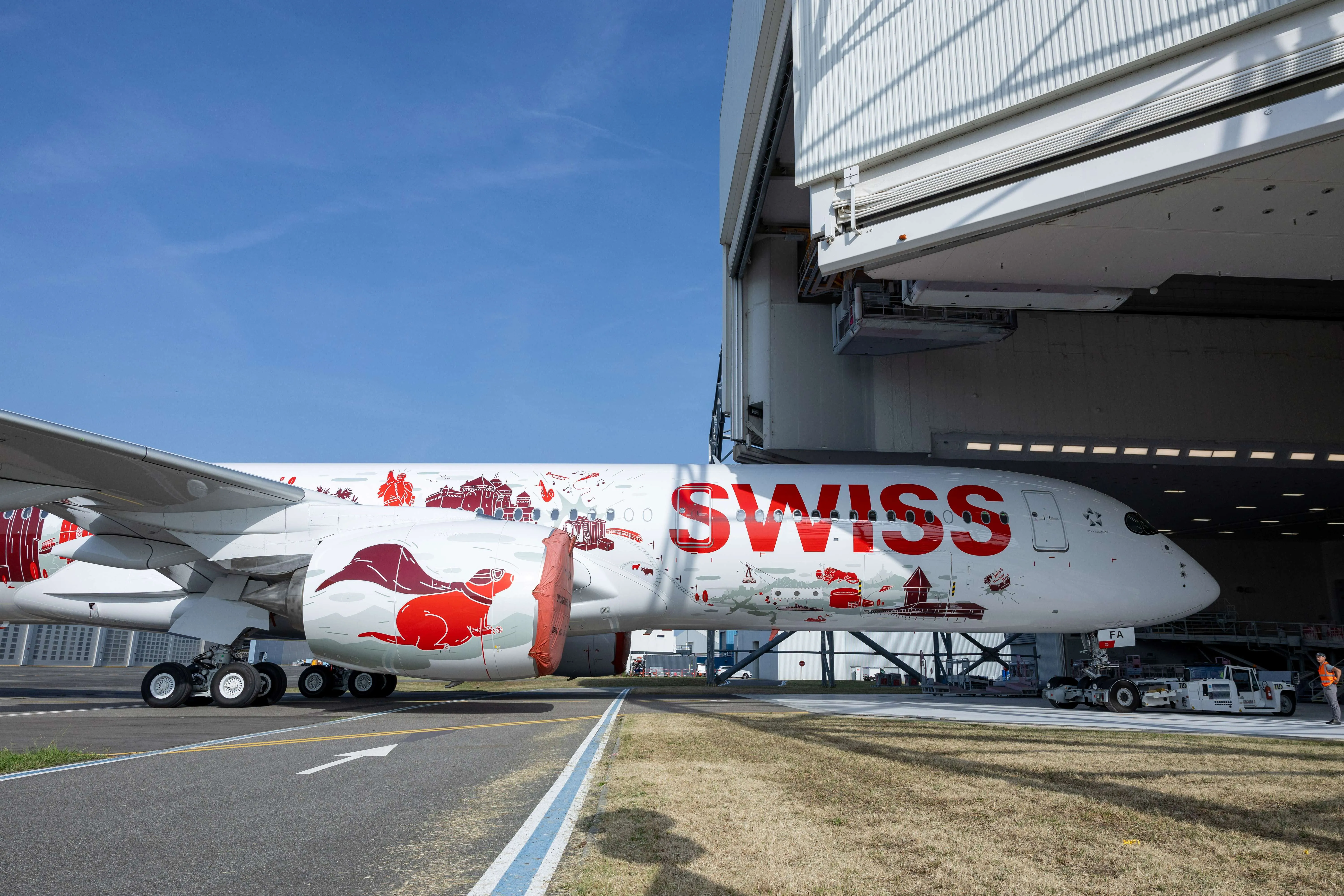 SWISS Unveils A350-900 with “Wanderlust” Livery
