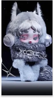 Skullpanda SKULL PANDA x XG Vinyl Plush Pendant Japan Exclusive