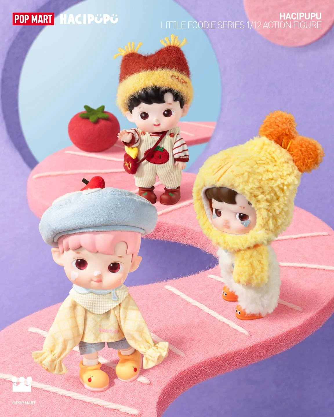 Hacipupu Little Foodie Series Action Figure BJD