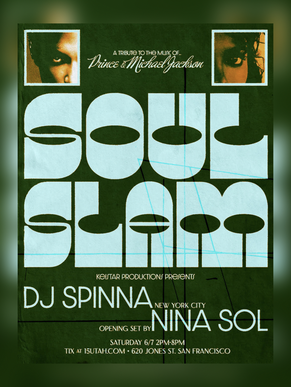 DJ SPINNA's •SOUL SLAM• The Original PRINCE & MICHAEL JACKSON