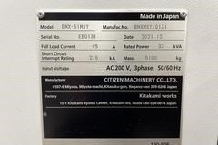 Miyano BNX-51MSY Multi-Axis Turning Center with Dual Spindles
