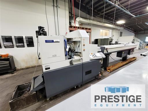 Citizen A20-3F7 Swiss Type CNC Turning Center | pressXchange