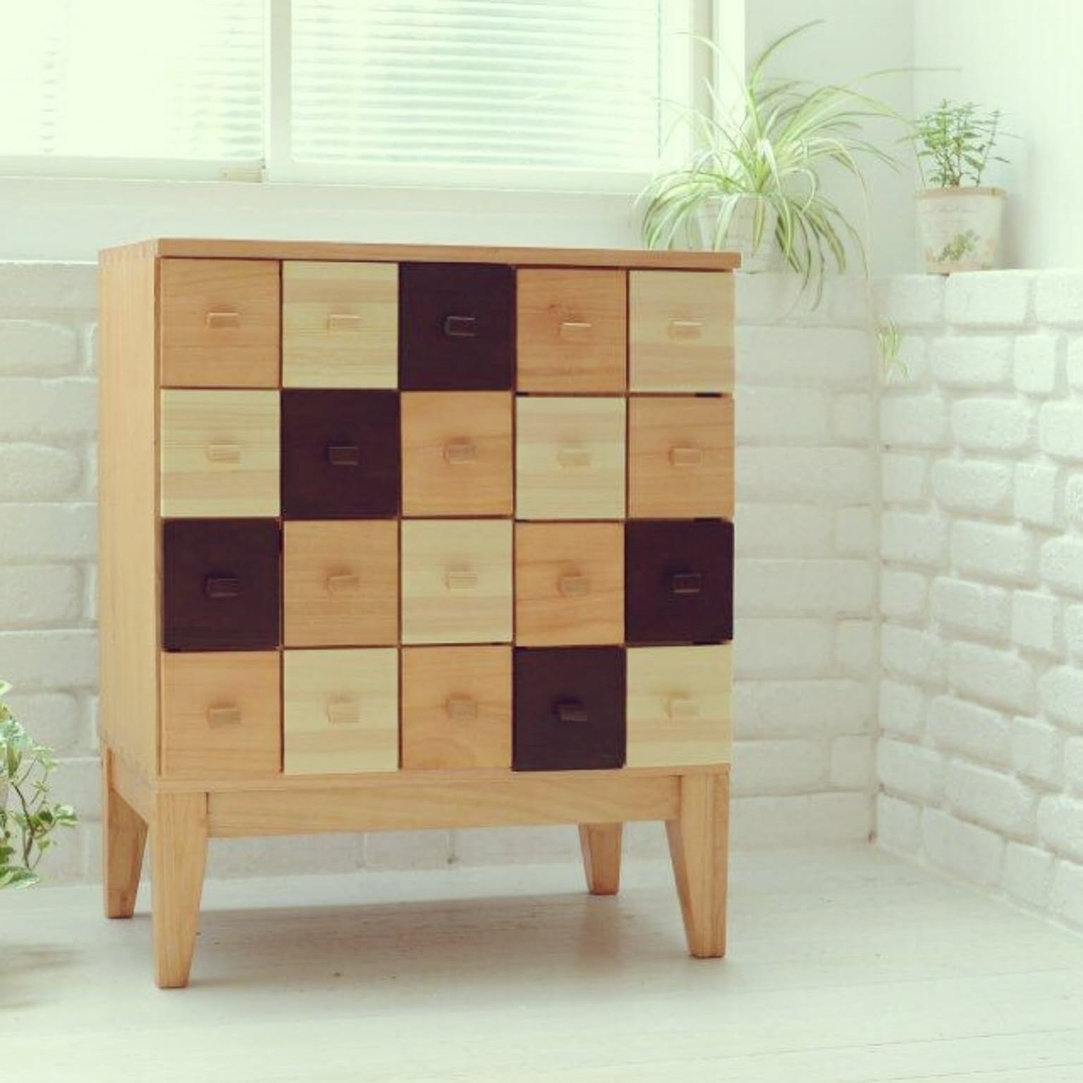 カンディハウスの電話台 引き出し付き カンディハウスの電話台