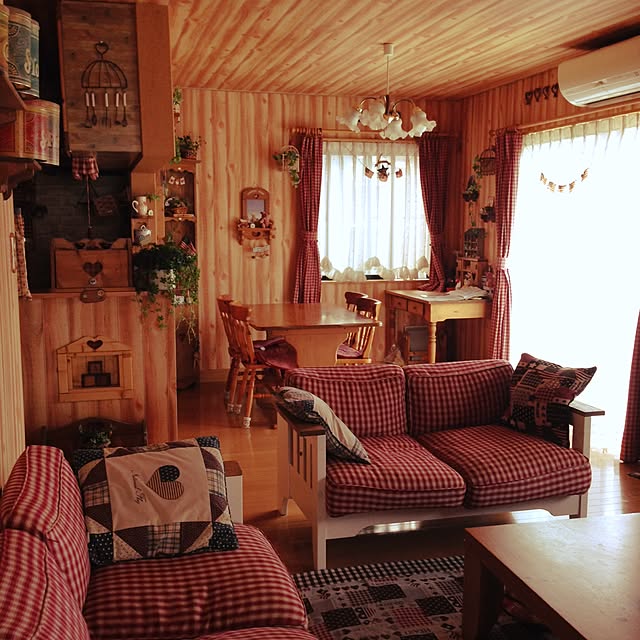 ハート アメリカンカントリーのインテリア実例 ｜ RoomClip（ルーム