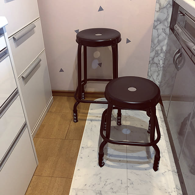 IKEA イケア バースツール ブラック 黒 63cm z10352247 RASKOG