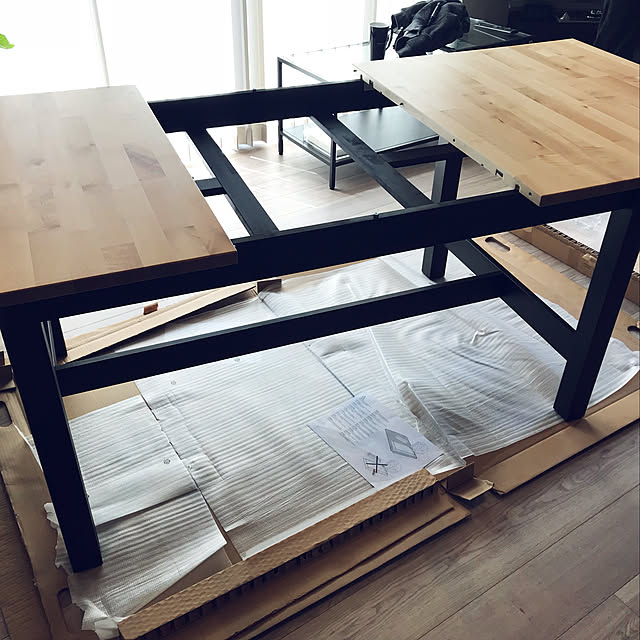 IKEA伸長式ダイニングテーブルのおすすめ商品とおしゃれな実例