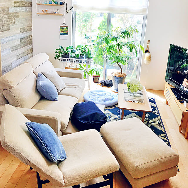 リビングを最高のくつろぎの空間に！無印良品のソファ | RoomClip mag