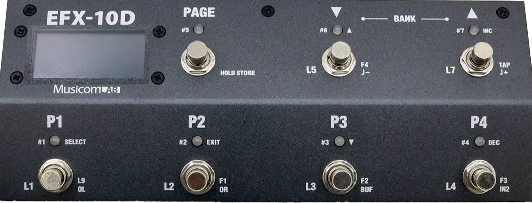 EFX-10D by Musicom Lab | RockBoard