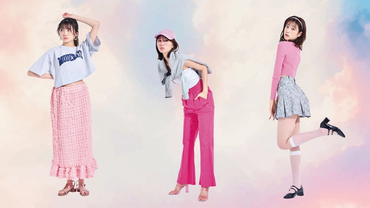 甘さに上品さをプラス♡ 相性抜群の〈ピンク×グレー〉コーデ特集 | Ray