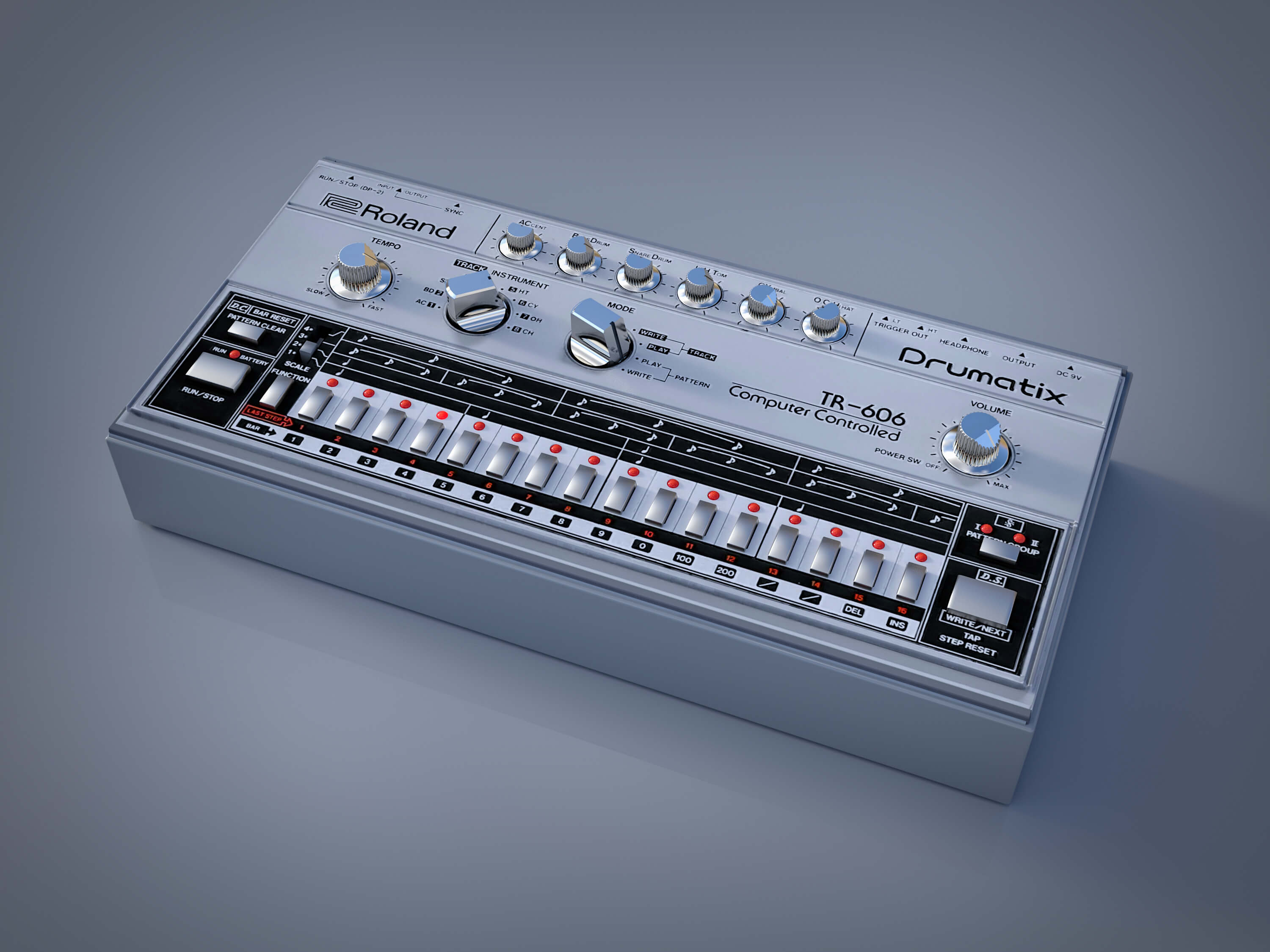 Roland TR-606 Daz Content by GMArtworks
