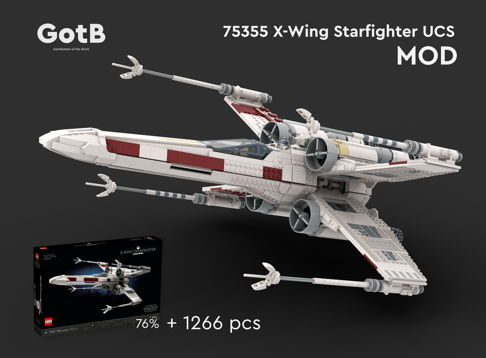 LEGO MOC 75355 X Wing Starfighter UCS - MOD by GotB | Rebrickable