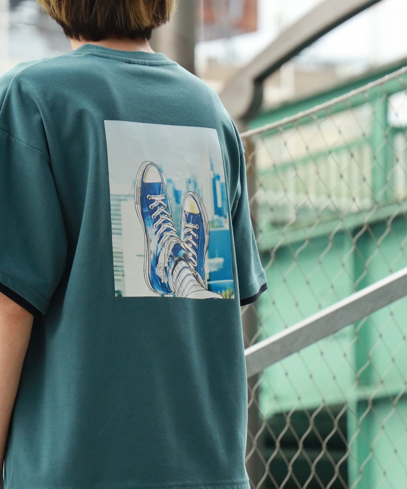 グラフィックプリントTシャツ(M ホワイト): トップス｜Right-on公式