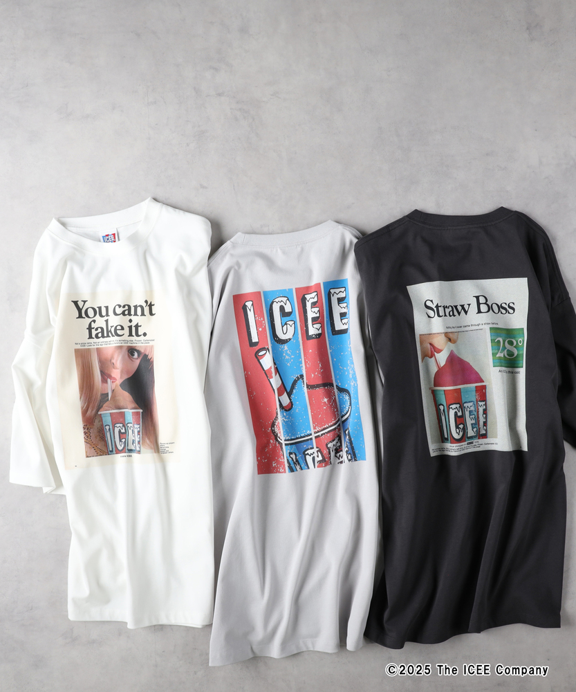 ICEE」プリントTシャツ(M ホワイト): トップス｜Right-on公式