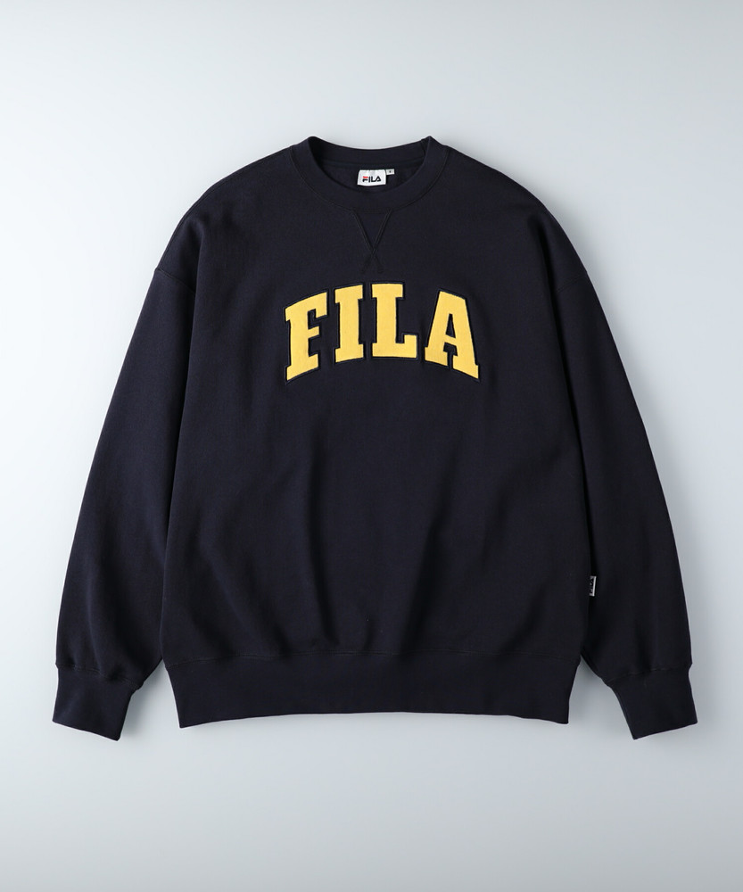 BTS着用 FILAロゴスウェット(M-L ネイビー): トップス｜Right-on公式