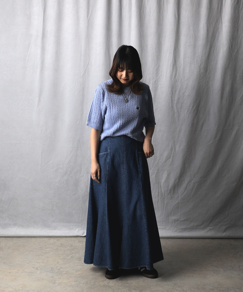 限定展開】ワンポイントニット(M ホワイト): トップス｜Right-on公式