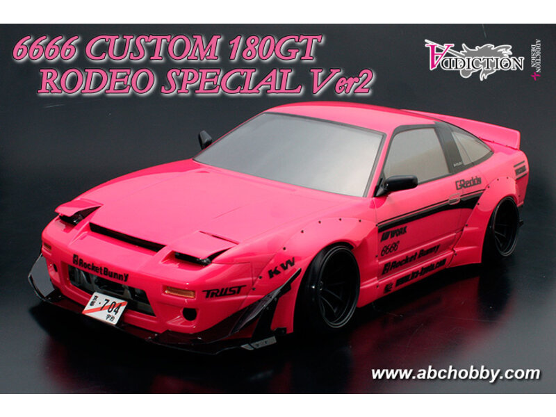 ABC Hobby / 67166 / Nissan 180SX + 180GT Rodeo Special Body Kit V2