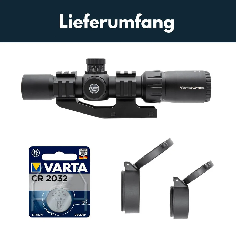 Vector Optics Mustang 1-4x30 SFP Riflescope - DarkBull TrendStore