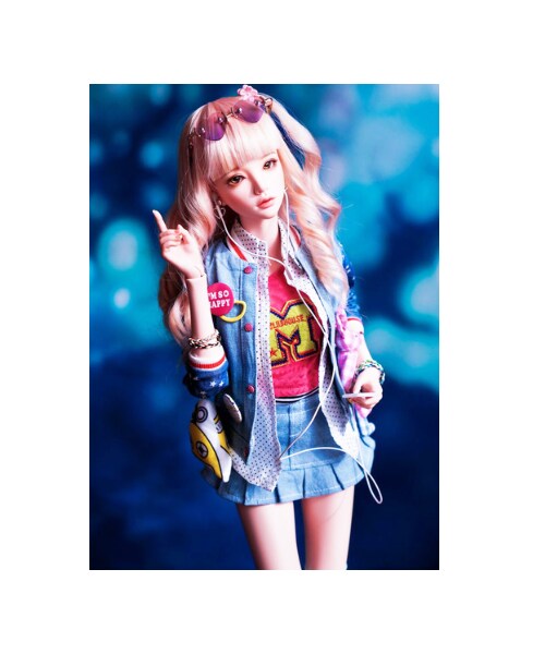 no brand（ノーブランド）の「球体関節人形 女の子 1/4 BJD 本体＋眼球