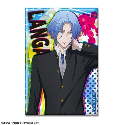 SK∞ エスケーエイト ホログラム缶バッジ デザイン02(馳河ランガ)