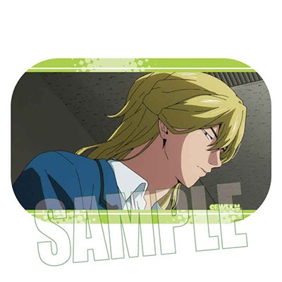 忘却バッテリー メモリーズスクエア缶バッジ/藤堂 葵B