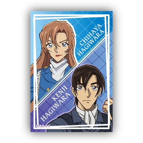 名探偵コナン スクエア型缶バッジVol.3 萩原研二&萩原千速