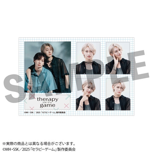 セラピーゲーム 証明写真風ステッカー 三兎湊
