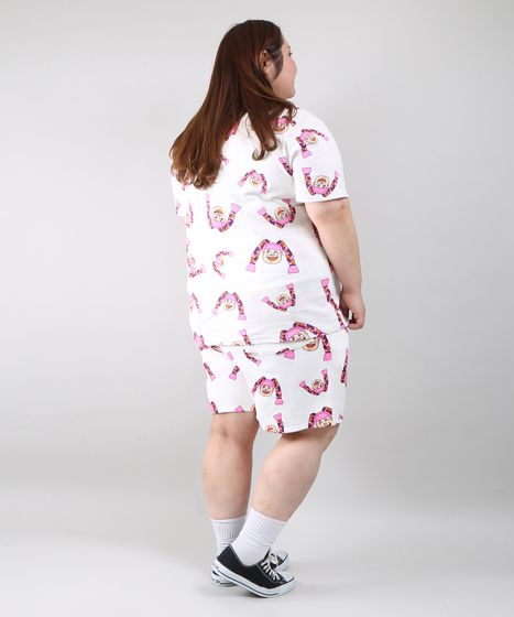 NAOMIチャン総柄Tシャツ[商品：PN21SS-057] - PUNYUS Online Store