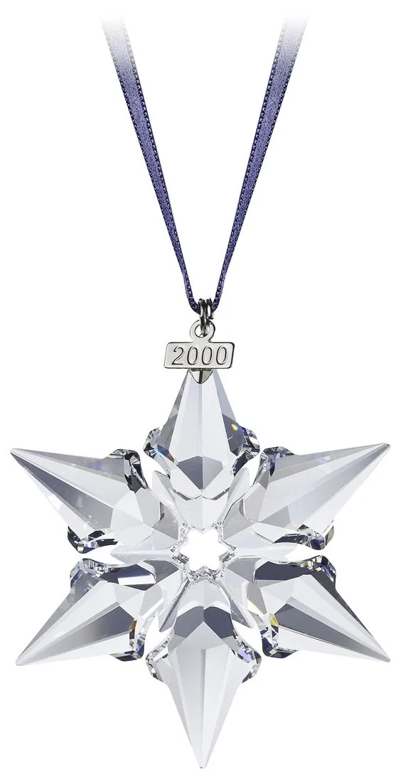 2000 Swarovski Snowflake Ornament by Swarovski Crystal