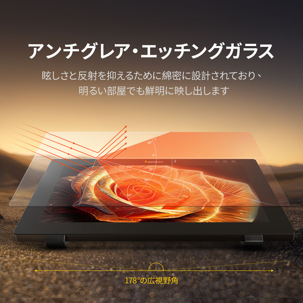 Xencelabs センスラボ ペンディスプレイ24 [LPH2412U-A] 23.8インチ 4K