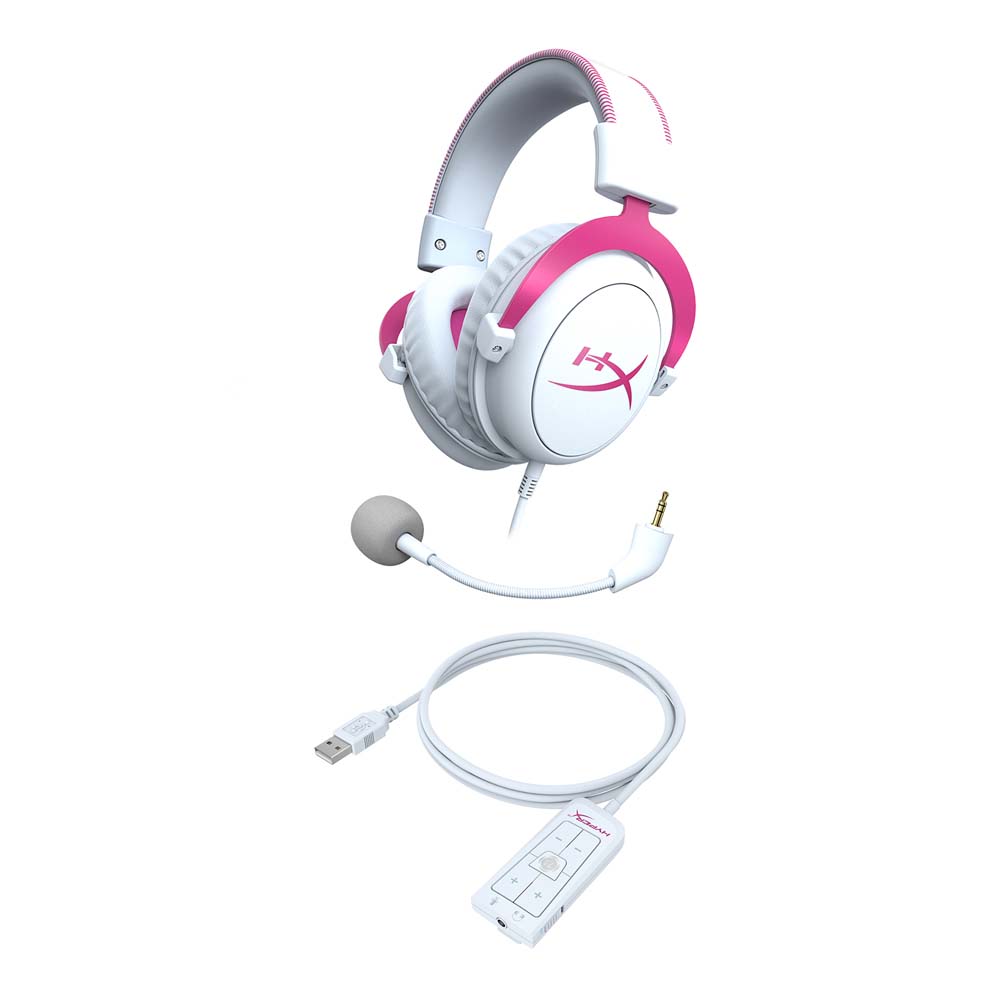 HyperX ハイパーエックス Cloud II Pink (4P5E0AA) 有線接続