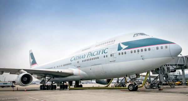 Cathay Pacific and its passengers pay tribute to the Boeing 747