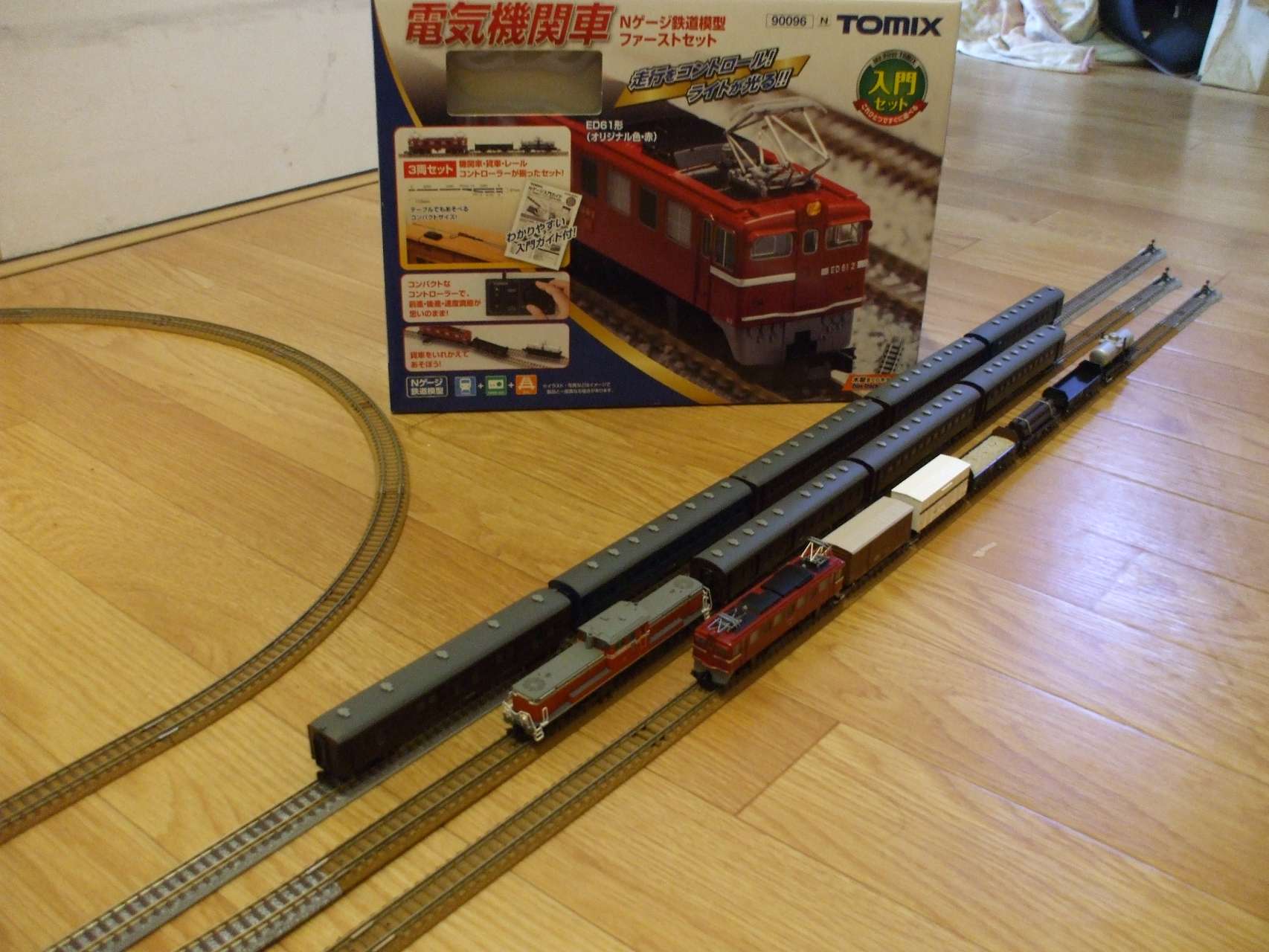 再生産】(N) 90096 電気機関車Nゲージ鉄道模型ファーストセット