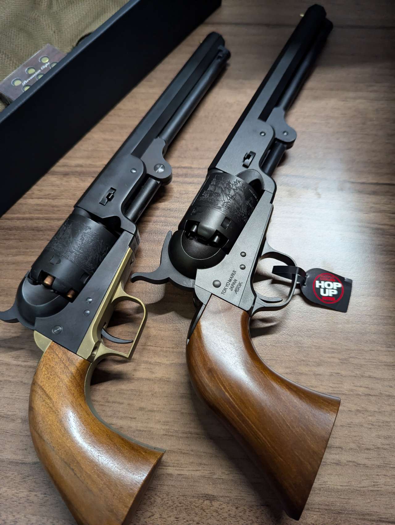 再生産】エアーリボルバー プロ M1851 NAVY【対象年令 10才以上用