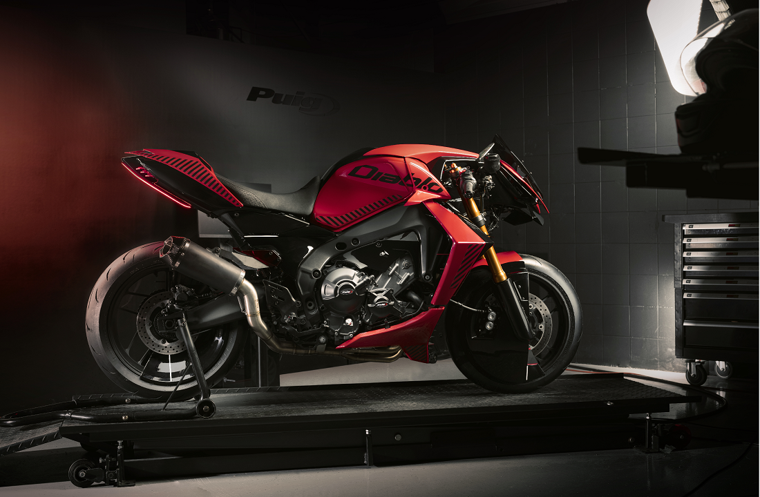 The Yamaha MT-09 SP can be a futuristic superbike thanks to Puig