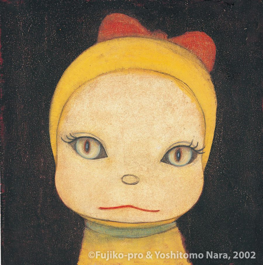 No.YNF3277 - 真夜中のネコ型ロボット 2002 | YOSHITOMO NARA The