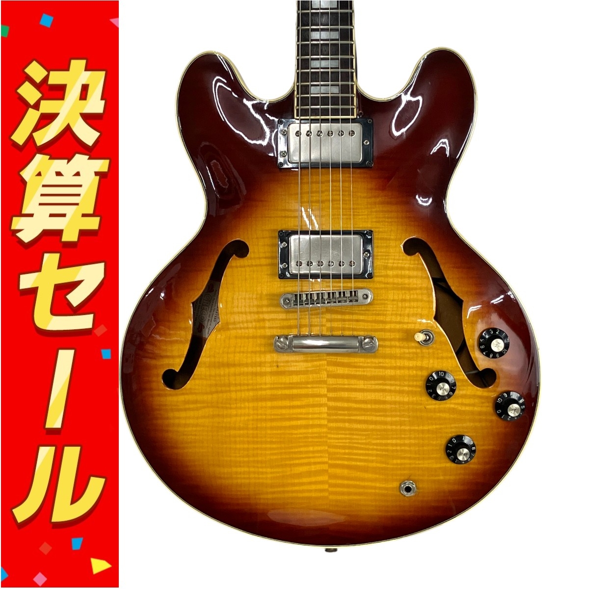 GRECO セミアコ」の買取実績・相場-高額買取なら高く売れるドットコム