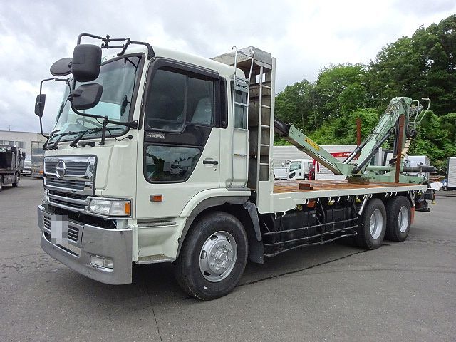 H14 プロフィア 原木運搬クレーン 22t ヒアブクレーン 2デフ 車検付き