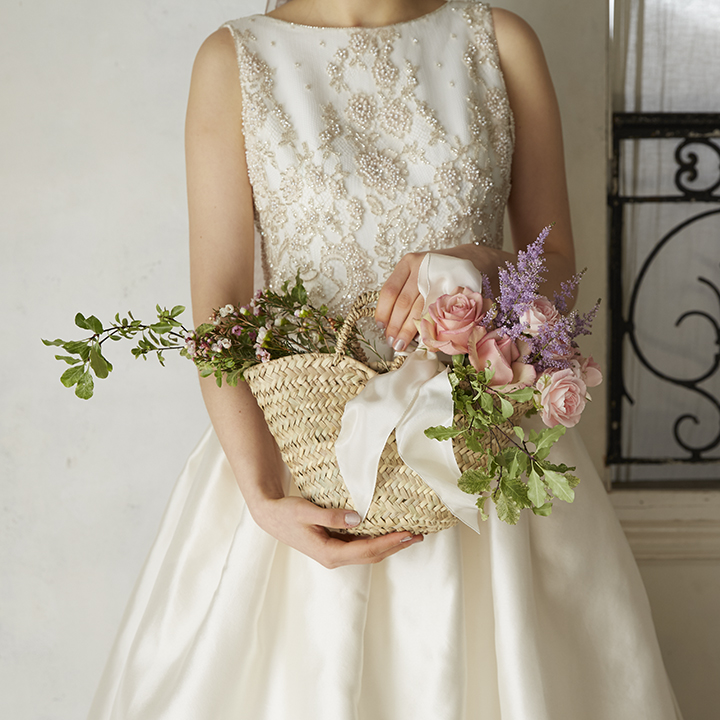 連載「お色直しにもおすすめ！ エシカルなカゴブーケ～前編」Stylist