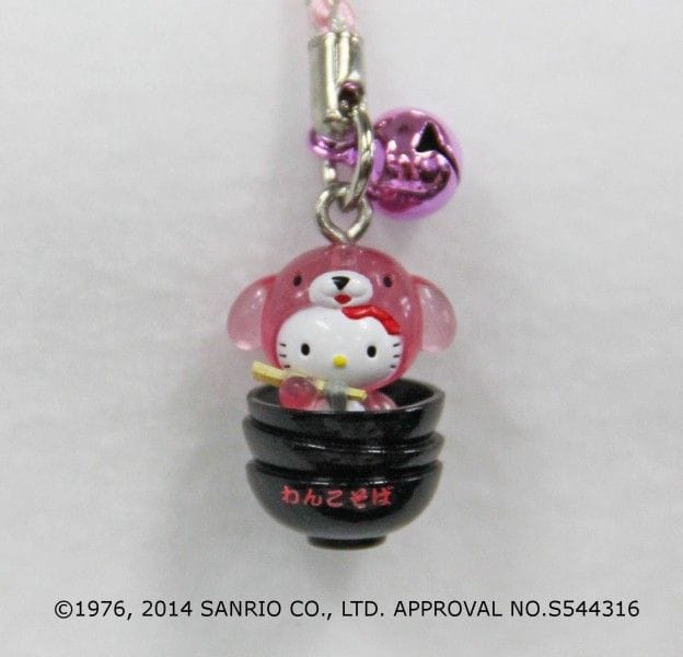 岩手限定】「エンドレスな戦いになりそうな、わんこそば」キティちゃん