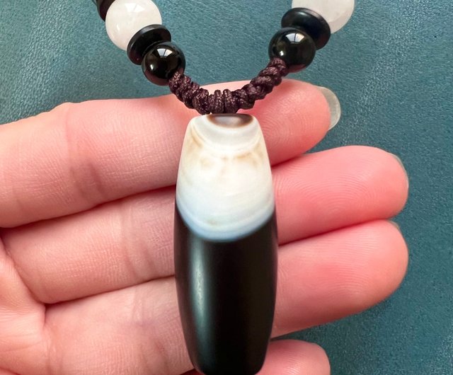 台湾 富と貴人の珠 - 天然象形瑪瑙ネックレスペンダント/カーチャーム