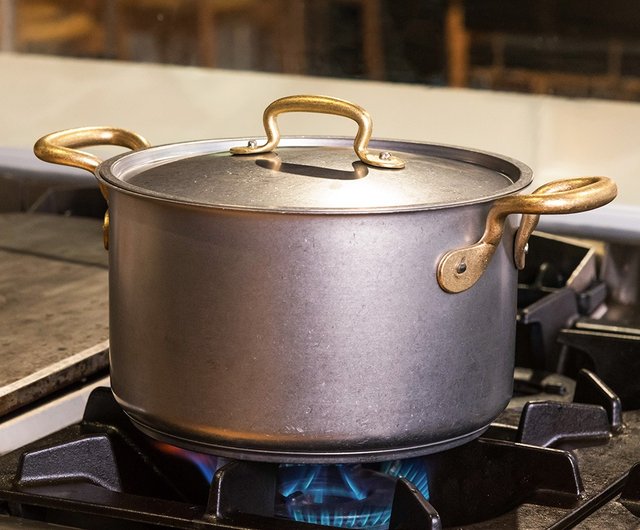 台湾 【サンボネ】1965 ヴィンテージシリーズステンレス両耳スープ