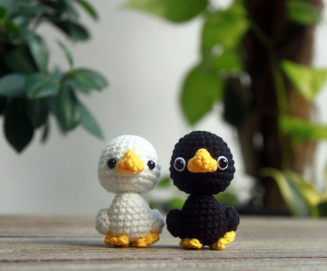 マレーシア あひるのあみぐるみ |かぎ針編みのぬいぐるみ |ミニ