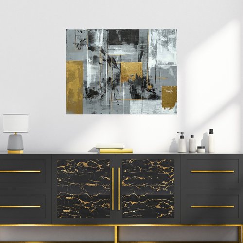 抽象画/大きい/インテリア/絵画/ニュアンス/テクスチャー/モダン/北欧