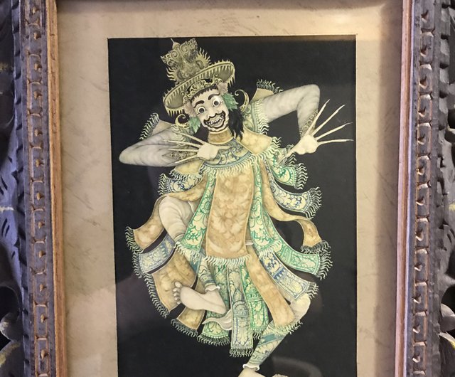 送料無料】台湾 インドネシア バリ島 バリ島 トペン仮面舞踏会 トペン