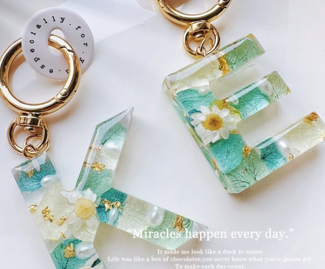 台湾 ジェーン・エア ハンドメイド - レジンキーホルダー エポキシ