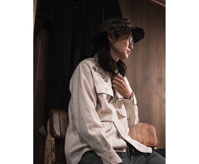 送料無料】台湾 スナイパーブーニーハット-タイガーストライプ