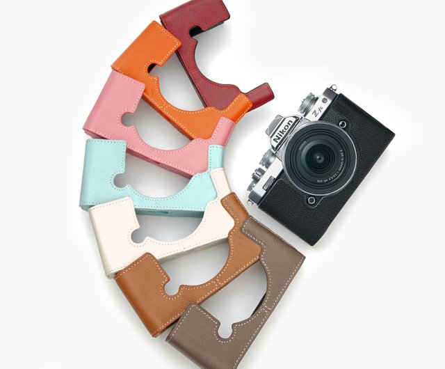 送料無料 6%OFF】台湾 Nikon Zfc用 ハンドグリップレザーカメラボトム