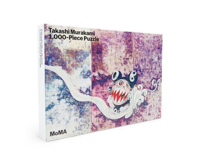 アメリカMoMA村上隆輸入パズル壁飾りコレクション漫画大型アートパズル