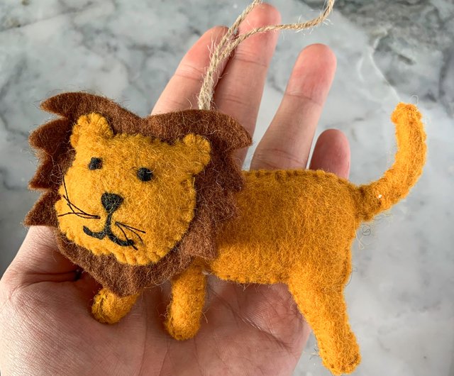 台湾 クリスマスツリーペンダント ライオン クリスマスデコレーション